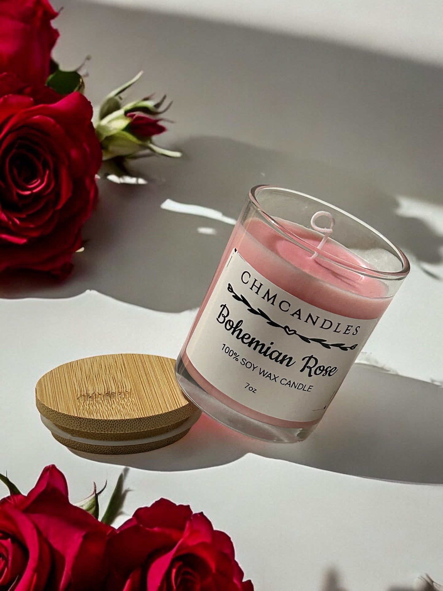 Bohemian Rose Scented Candle 7oz