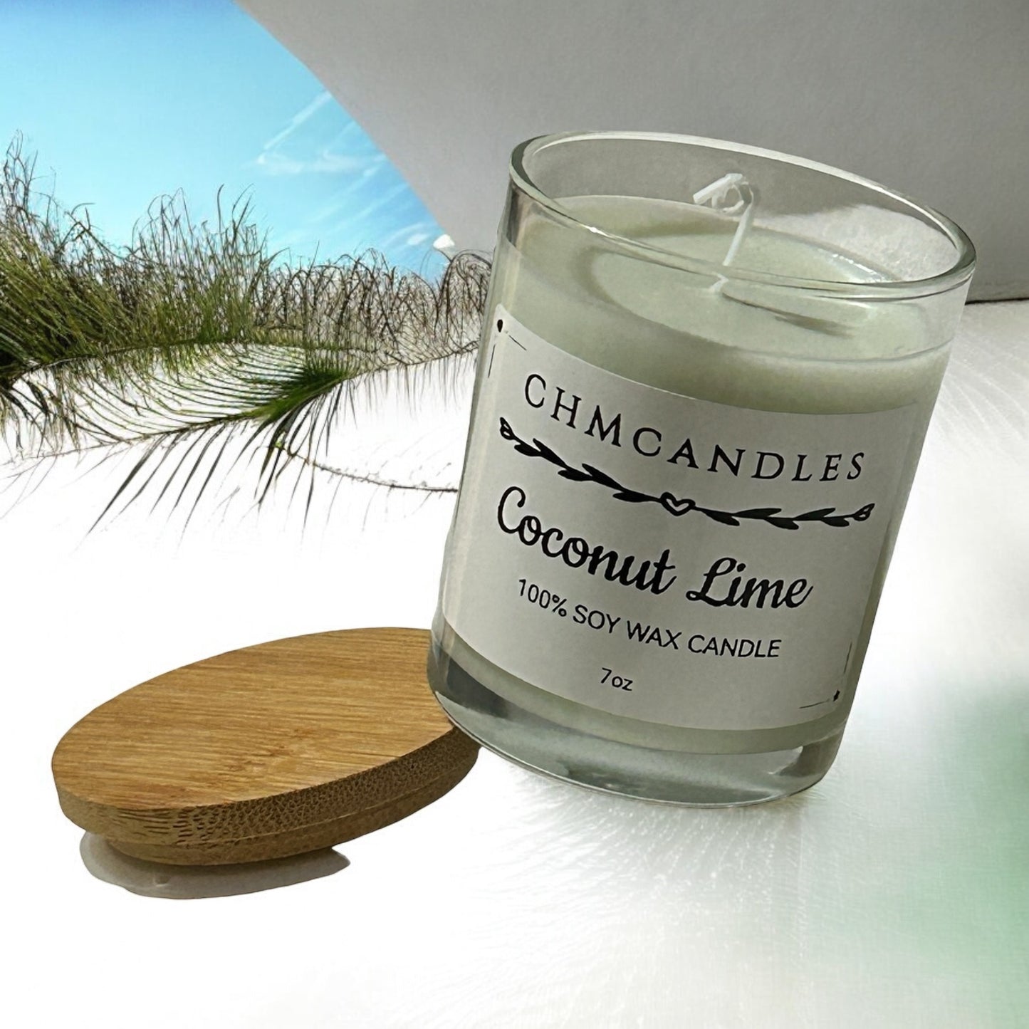 Coconut Lime Scented Candle 7oz