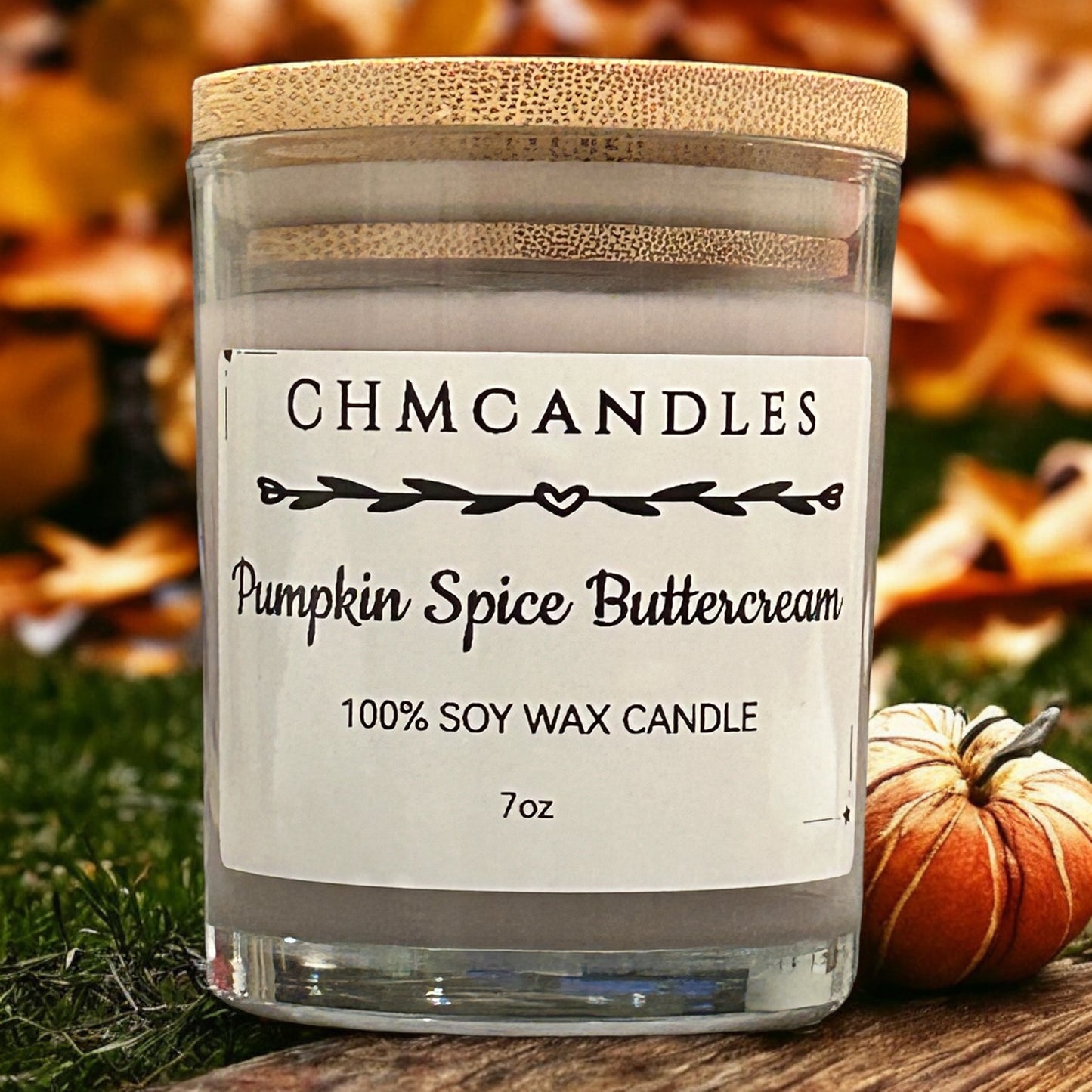 Pumpkin spice Buttercream Scented candle 7oz